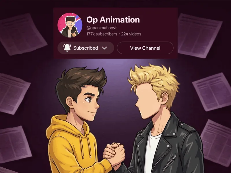 Collab With Op Animation ( 177k+ Subscribers )